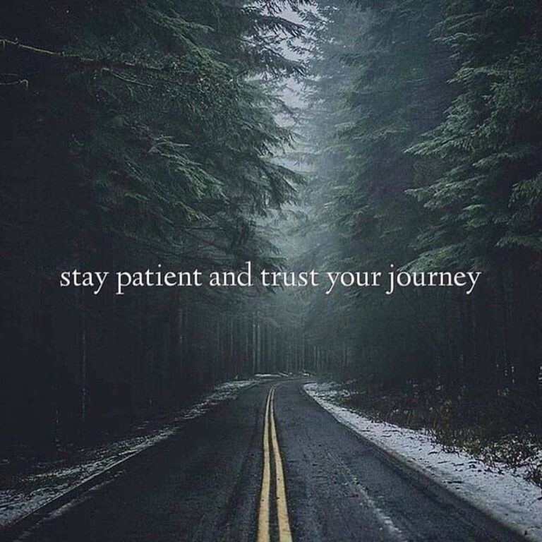 Keep Trusting the Journey